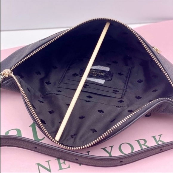 Kate Spade Leila Belt Bag Crossbody Black - Picture 6 of 9